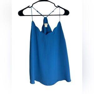 J. Crew Bright Blue Camisole Top